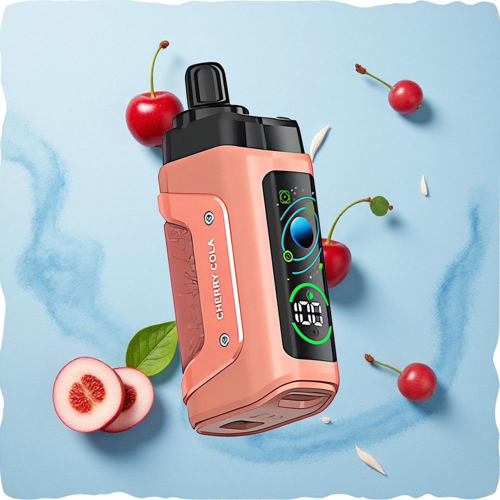 Razz Bar 45000 Puffs Cherry Cola Mesh Rechargeable