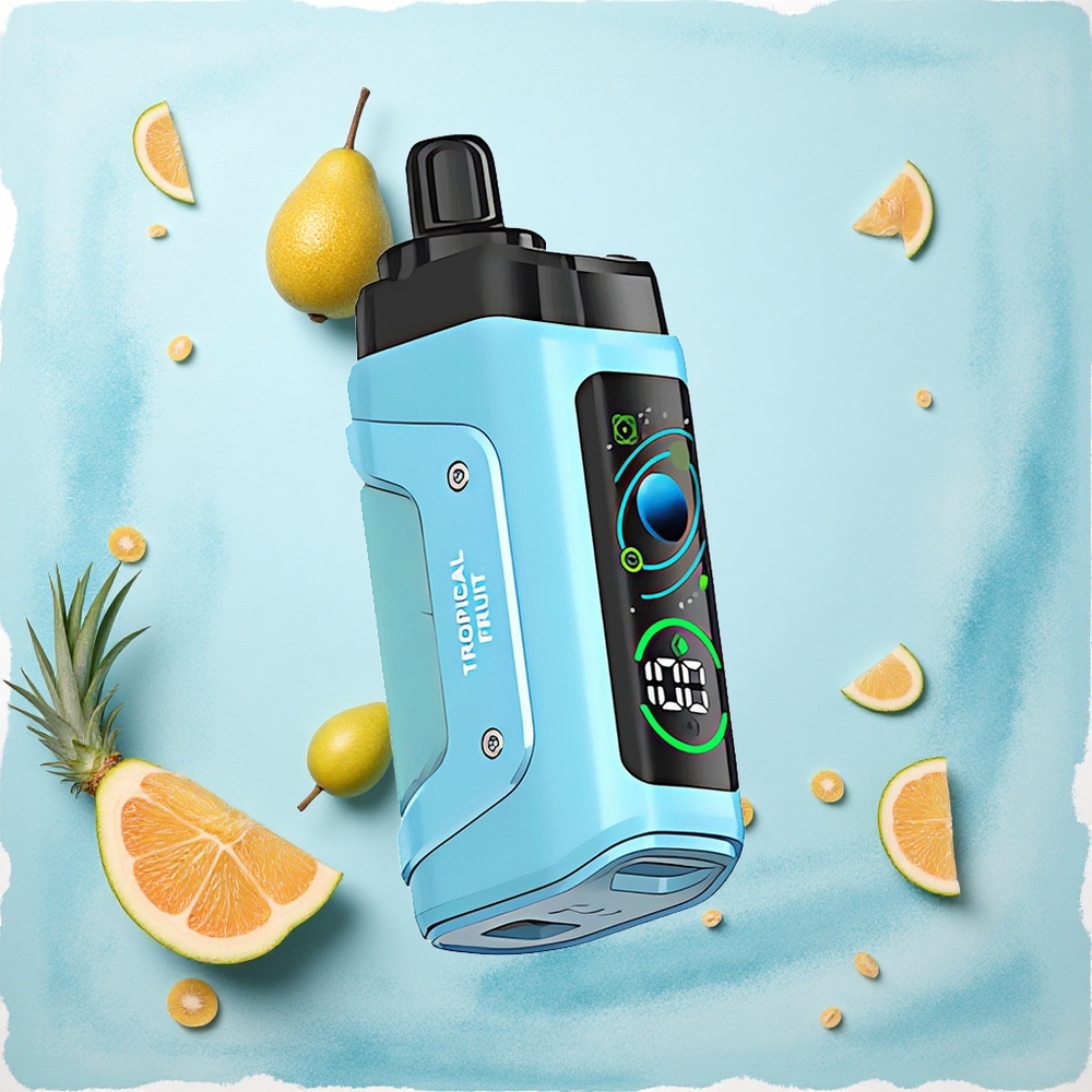 Razz Bar 45000 Puffs Tropical Fruit Mesh Coil Disposable Vape