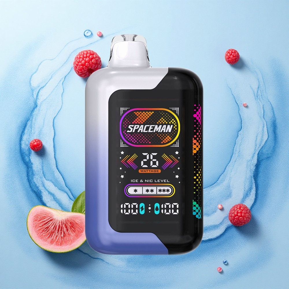 SMOK SPACEMAN SP40000 Puffs Blue Razz Ice 20ml 50mg