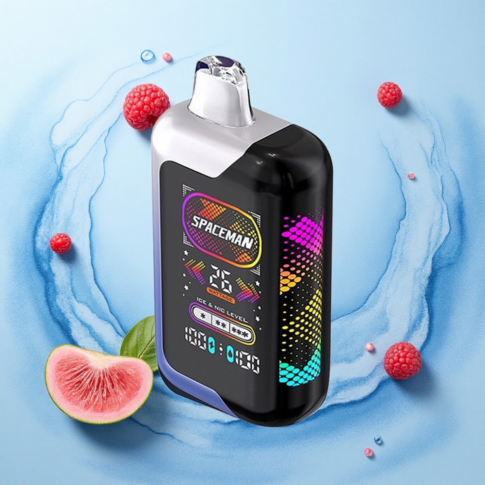 SMOK SPACEMAN SP40000 Puffs Blue Razz Ice 20ml 50mg