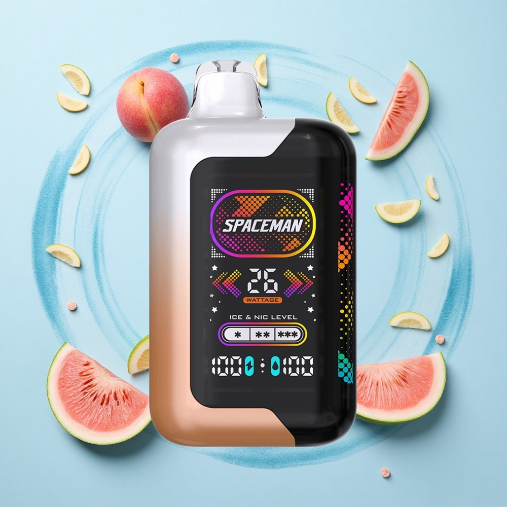 SMOK SPACEMAN SP40000 Puffs Juicy Peach Watermelon 20ml 1000mAh