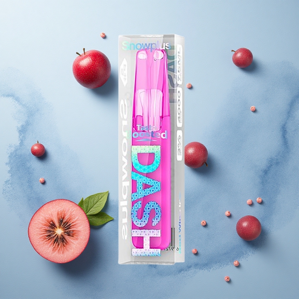 Snowplus Dash 4000 Puffs Red Wine Ice 530mAh Ceramic