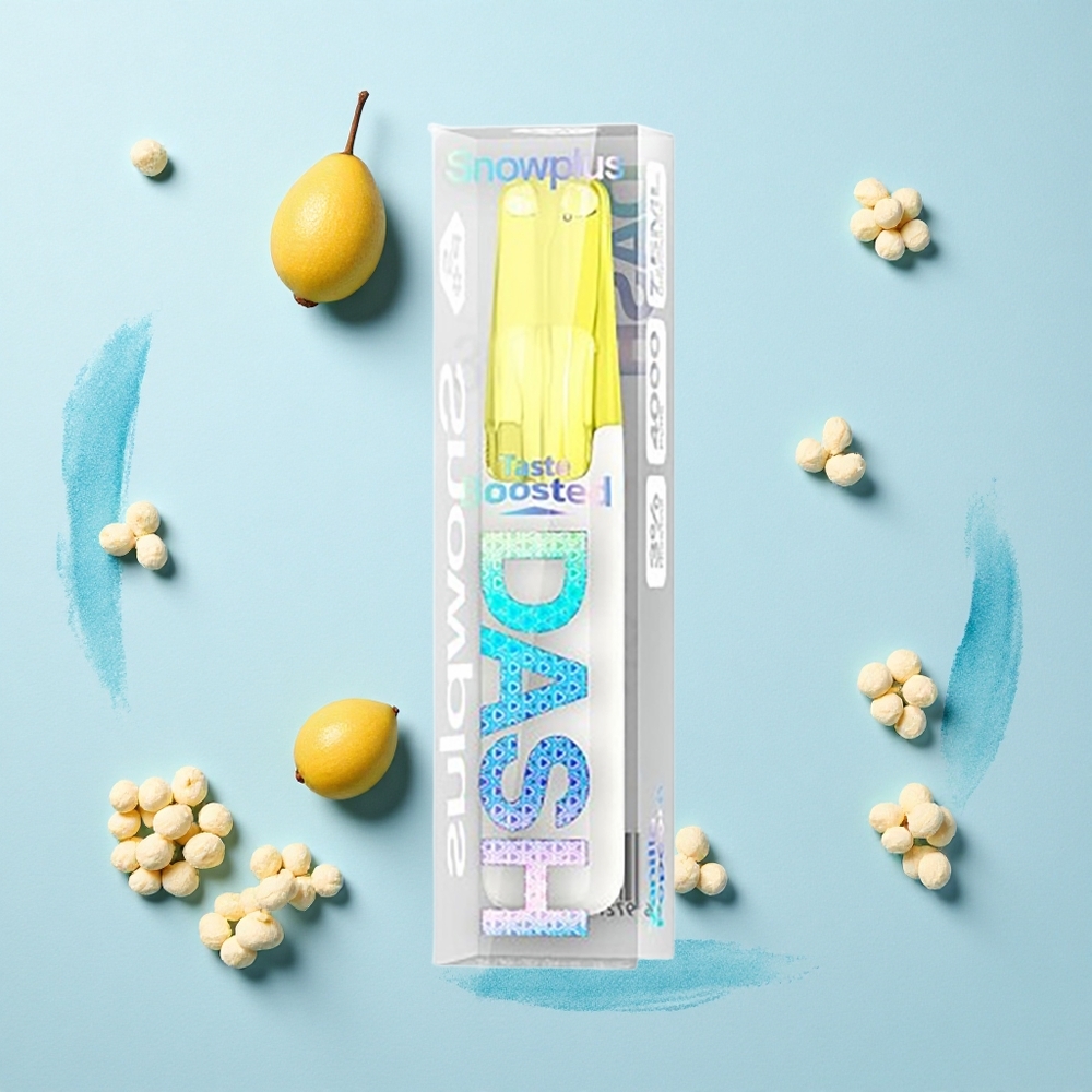 Snowplus Dash 4000 Puffs Vanilla Popcorn Ceramic 530