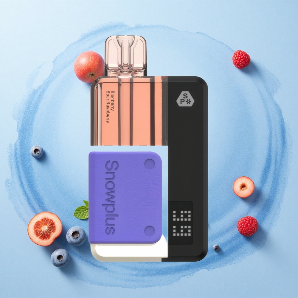 Snowplus Swift 15000 Puffs Pod Kit Blueberry Sour Raspberry Dual Mesh Refillable Pod Kit