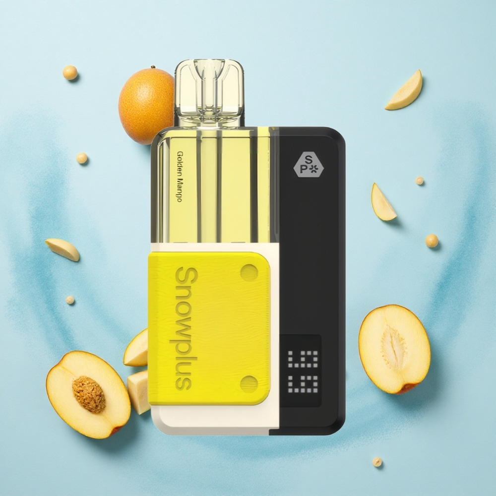 Snowplus Swift 15000 Puffs Pod Kit Golden Mango Dual Mesh XL Pod