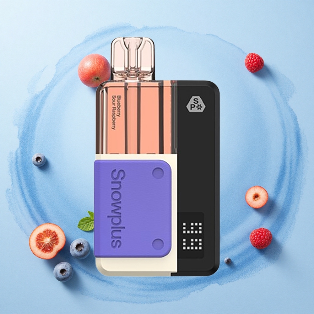 Snowplus Swift 5000 Puffs Blueberry Sour Raspberry Dual Mesh 1000mAh