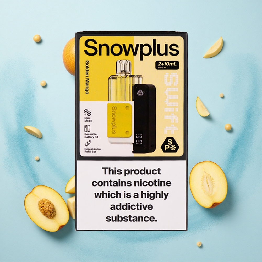 Snowplus Swift 5000 Puffs Golden Mango Dual Mesh 1000