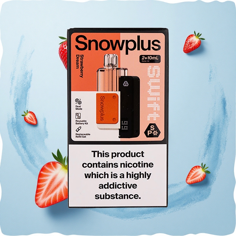 Snowplus Swift 5000 Puffs Strawberry Dream Dual Mesh 1000
