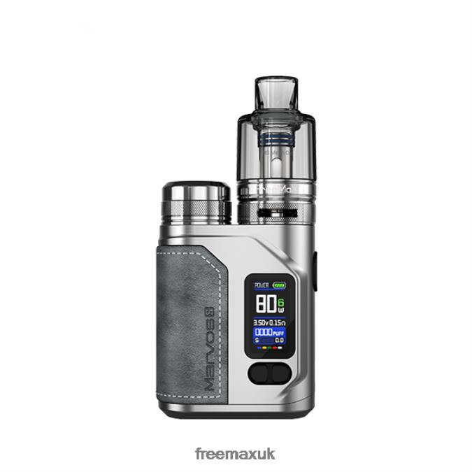 FreeMAX MARVOS S 80W KIT P08Z38 Silver-Grey - FreeMAX Vape Reviews