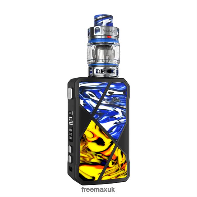 FreeMAX MAXUS 200W KIT P08Z7 Blue-Yellow - FreeMAX Vape Price