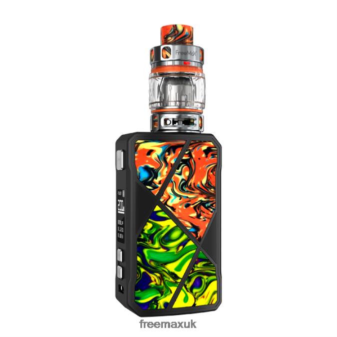 FreeMAX MAXUS 200W KIT P08Z8 Orange-Green - FreeMAX Vape Reviews