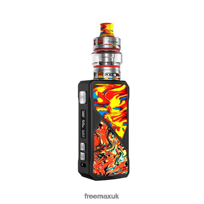 FreeMAX MAXUS 50W KIT P08Z68 Orange - FreeMAX Vape Reviews