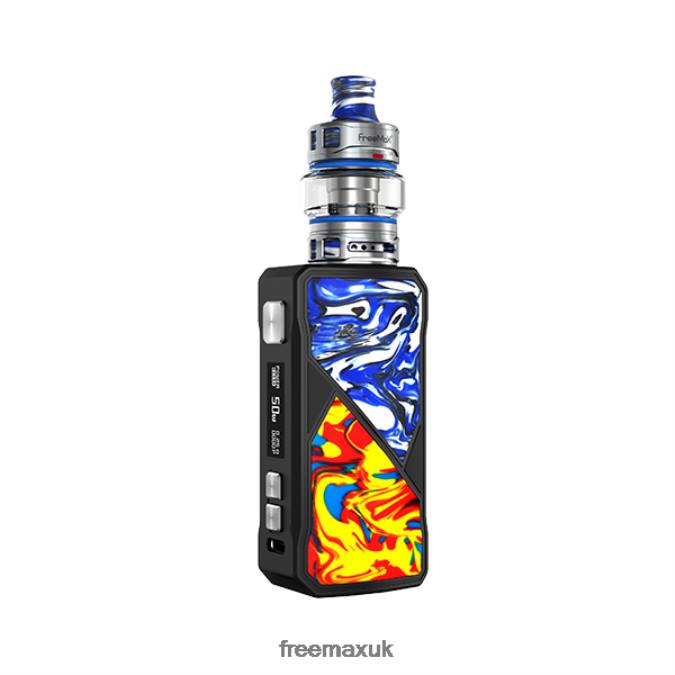 FreeMAX MAXUS 50W KIT P08Z69 Yellow-Blue - FreeMAX London